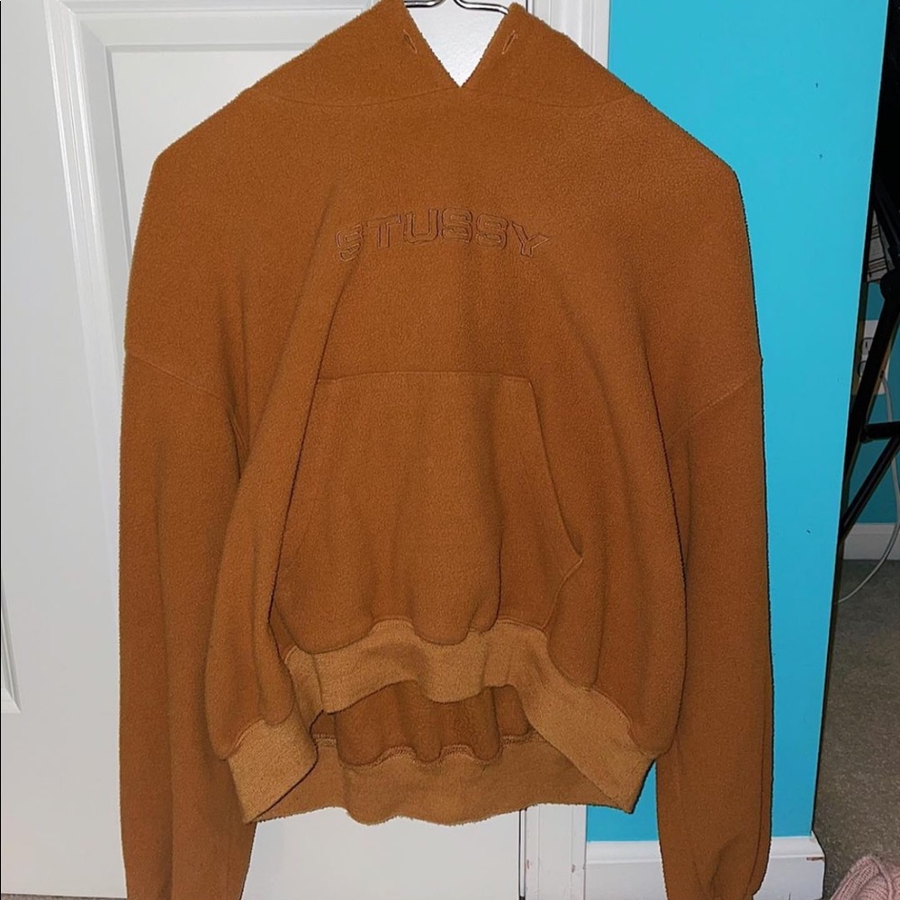 Cropped Stussy hoodie